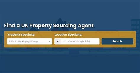 Find a UK Property Sourcing Agent .